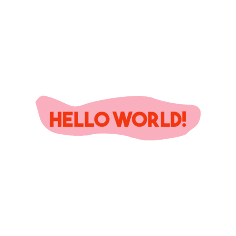 Hello Sticker
