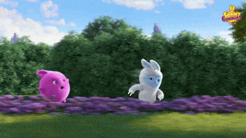 Catch Me Running GIF by Sunny Bunnies