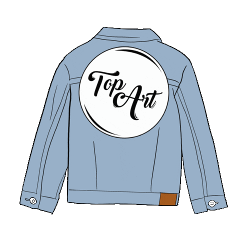 טופ ארט Sticker by Top Art
