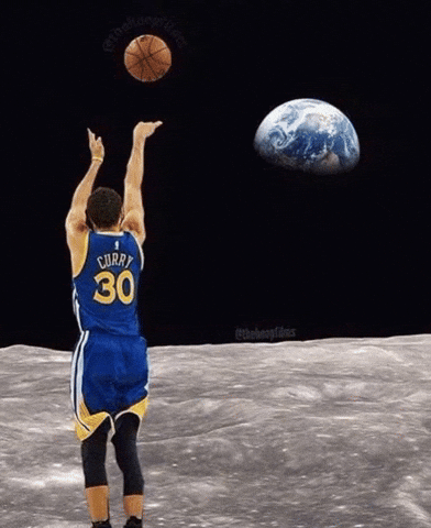 Stephen Curry Airball GIF