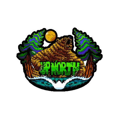 Weed Cannabis Sticker by UpNorth