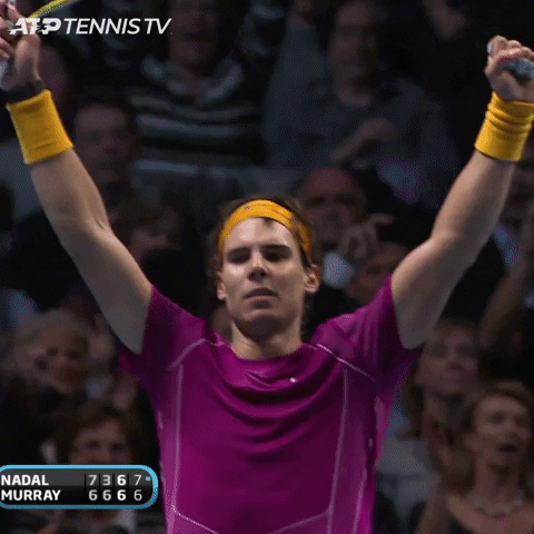 Happy Hands Up GIF by Tennis TV