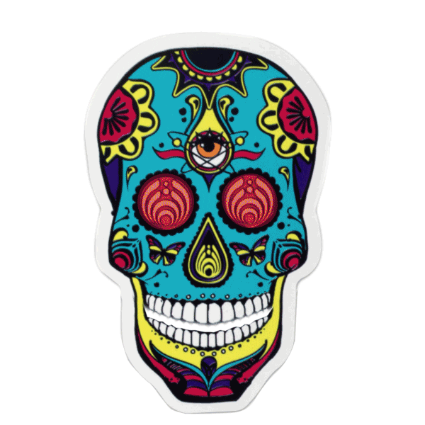 Bass Amorphous Sticker by Bassnectar