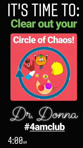 good morning circle GIF by Dr. Donna Thomas Rodgers