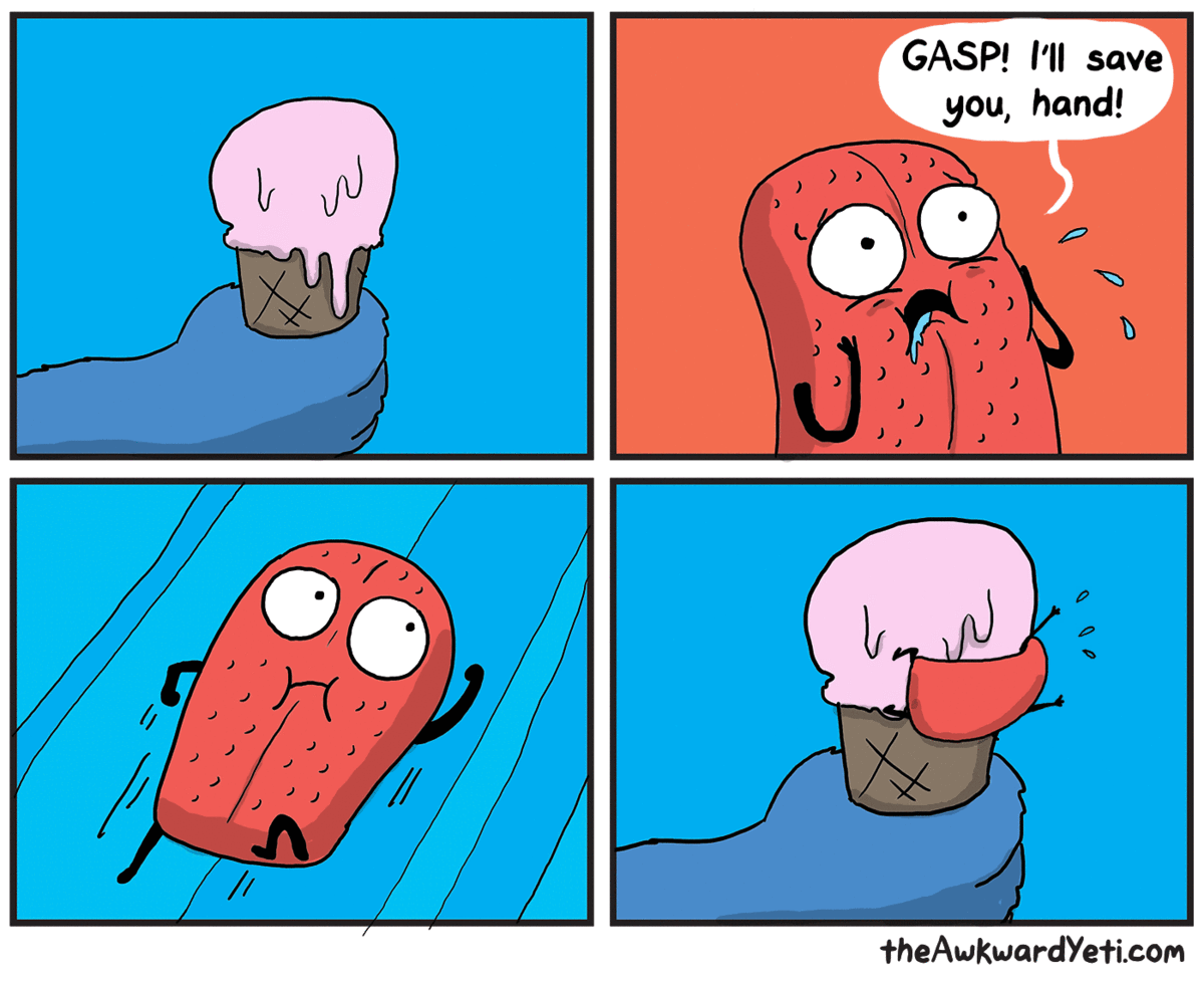 Licking Ice Cream GIF by theAwkwardYeti Find & Share on GIPHY