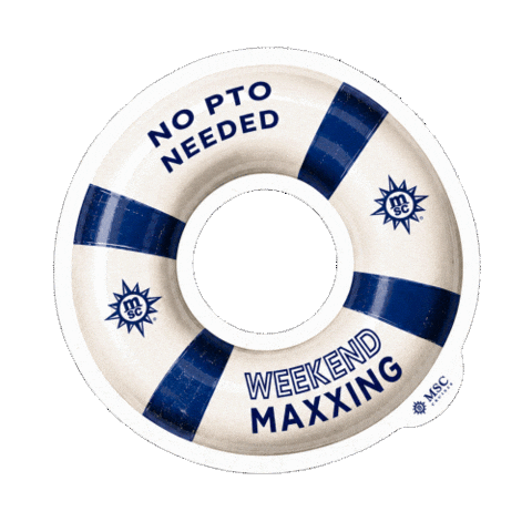 Weekend Cruise Sticker by MSC Cruises US