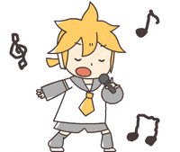 pics Transparent Len Kagamine Gif giphy
