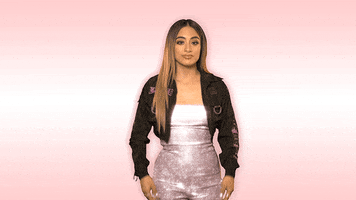 reaction gif get to know me GIF by Ally Brooke