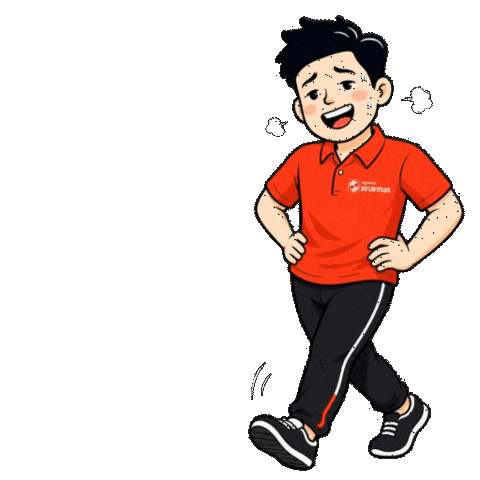 Happy Walking Sticker by Asuransi Sinar Mas