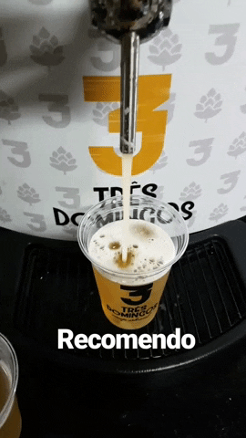 Beer Cerveja Artesanal GIF by Três Domingos