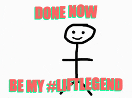 LiftLegend yes no celebration excited GIF