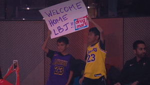 los angeles lakers sign GIF by NBA