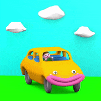 Driving Stop Motion GIF by leanne rule