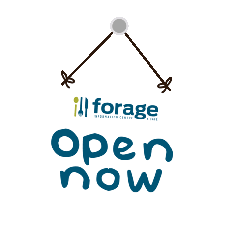 Forage Cafe Sticker by Forage Cafe and Information Centre