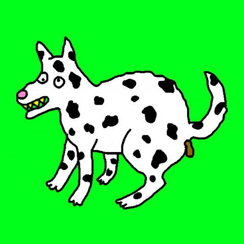matthew_harris dog poop dalmatian matthewharris GIF