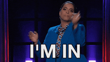 Lilly Singh Yes GIF by A Little Late With Lilly Singh