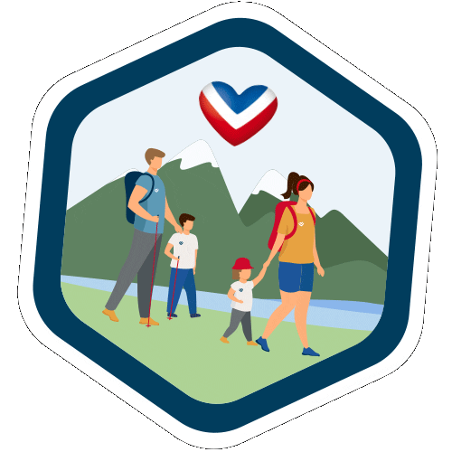 Méribel 3 vallées Sticker