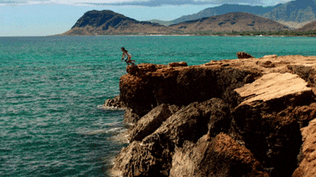 Jump Cliff GIF by ABC Network