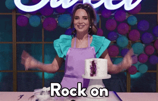 Encourage Rock And Roll GIF by Rosanna Pansino