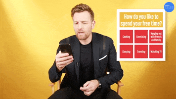 Hanging Out Ewan Mcgregor GIF by BuzzFeed