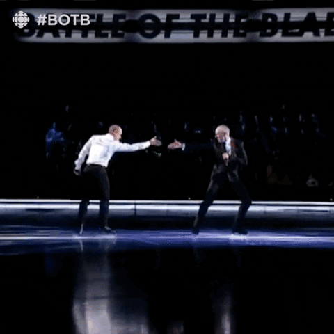skating best friends GIF by CBC