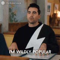 sarcastic dan levy GIF by CBC sarcastic dan levy GIF by CBC