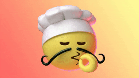 Giphy - Animated Emoji Chefs Kiss GIF by swerk