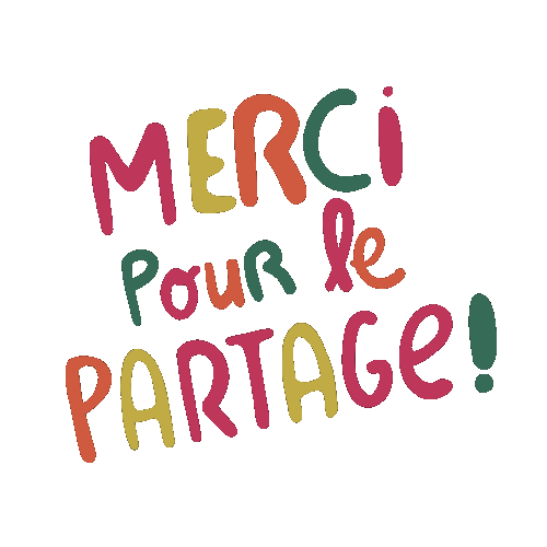 Thanks Merci Sticker