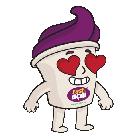 Fast Açaí Sticker