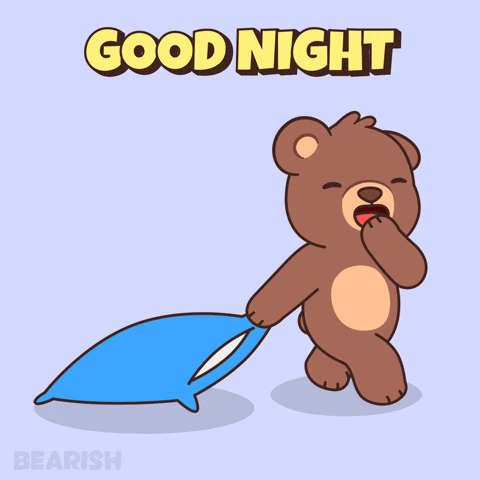 Good Night Fun GIF by BEARISH