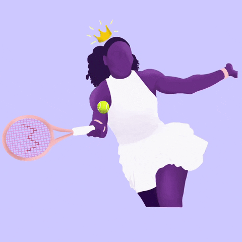 Serena Williams Queen GIF