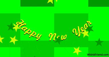 New Year Greetings GIF by wishafriend