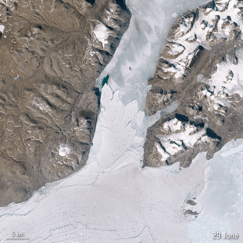 Earth Glacier GIF by European Space Agency - ESA