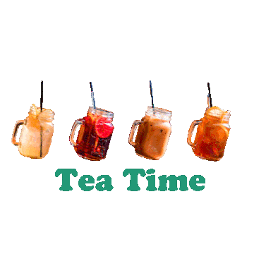 Tea Time Melbourne Sticker by TuanTuan