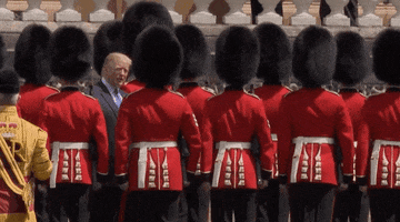 Donald Trump Uk State Visit GIF by GIPHY News
