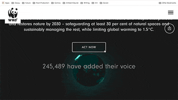 Movement Voice GIF by Earth Hour