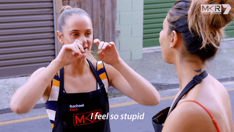 Rachael Feel Bad GIF by My Kitchen Rules