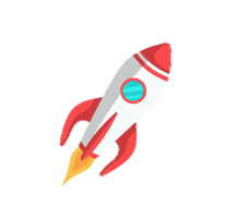 Rocket Ex Sticker by Exponencial Cursos