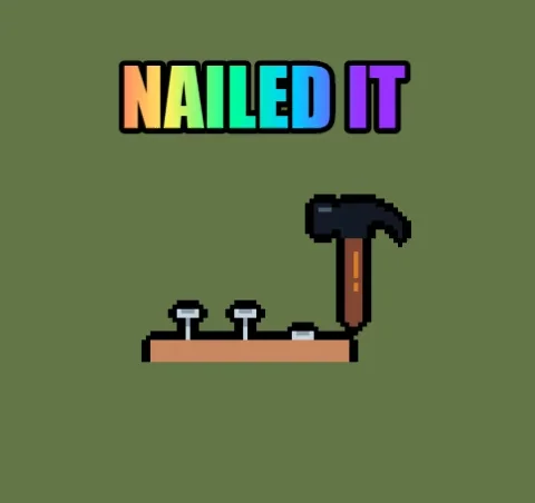 nailed it GIF