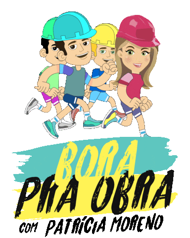 Obra Running Sticker by Patricia Moreno Arquitetura