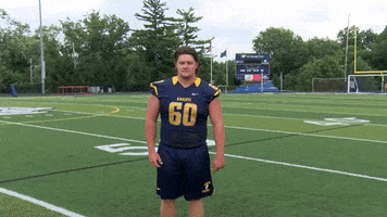 first down muknightsfb GIF by Marian University
