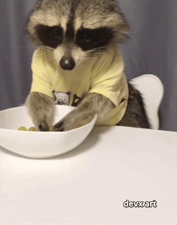 Table Eating GIF by DevX Art