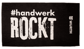 Wuerth_Germany rock craft handwerk towel GIF