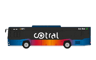 Bus Sticker by Cotral
