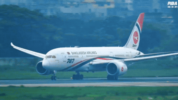 Taking Off Airplane Takeoff GIF