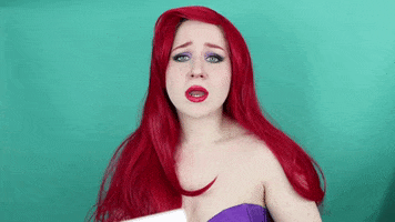 Sad The Little Mermaid GIF by Lillee Jean