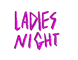 Ladies Night Running Sticker by The Nine Four