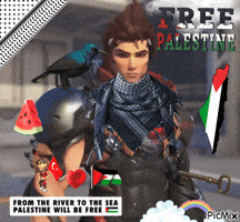 Free Palestine GIF