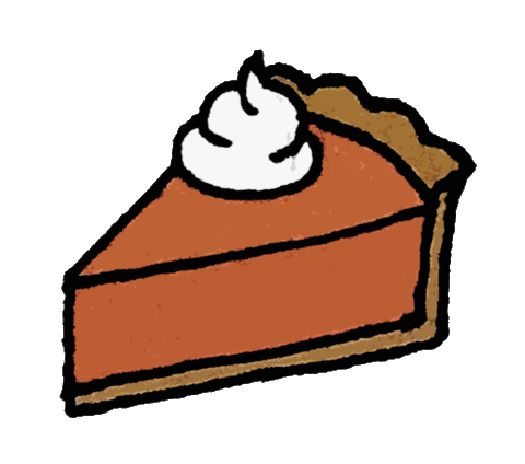 Pumpkin Pie Sticker by By Sauts // Alex Sautter for iOS & Android | GIPHY