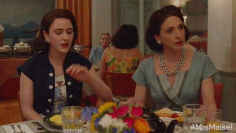 Season 2 Episode 6 GIF by The Marvelous Mrs. Maisel - Find & Share on GIPHY